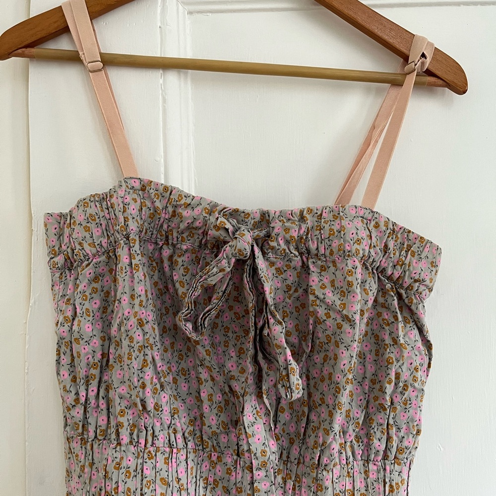 J Crew floral liberty mini dress